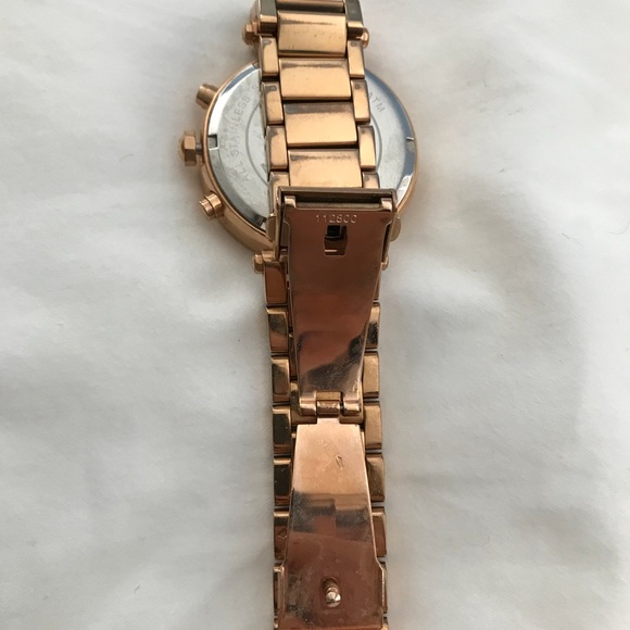 Rose Gold MK watch
